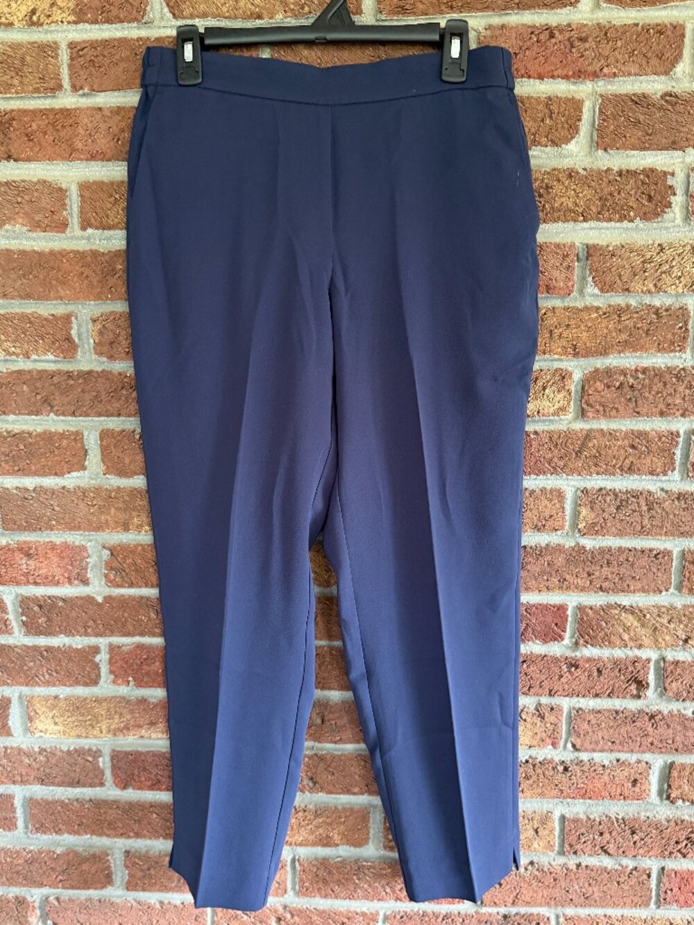 j. crew * jamie pant * navy blue * size 10 * wide leg